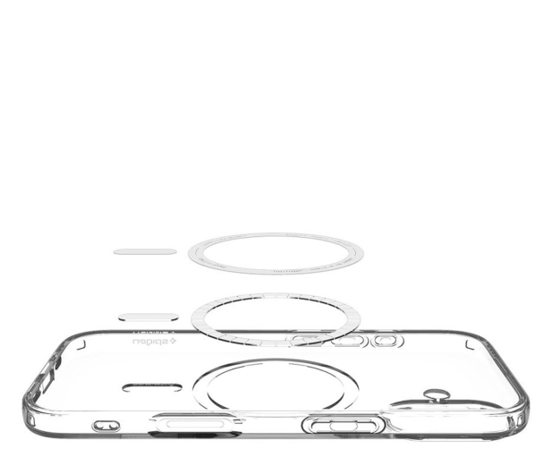 SPIGEN Liquid Crystal Mag Magsafe do Iphone 17 Clear/White 8800283315295 - 1359836 - zdjęcie 5